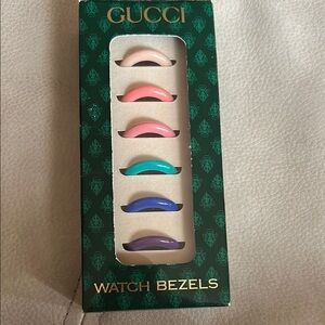 Gucci Multicolor Watch Bezel Collection